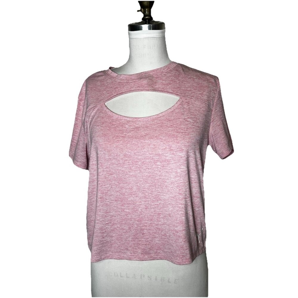 Puma Crop Top Short Sleeves Pink Women’s Size Medium.‎